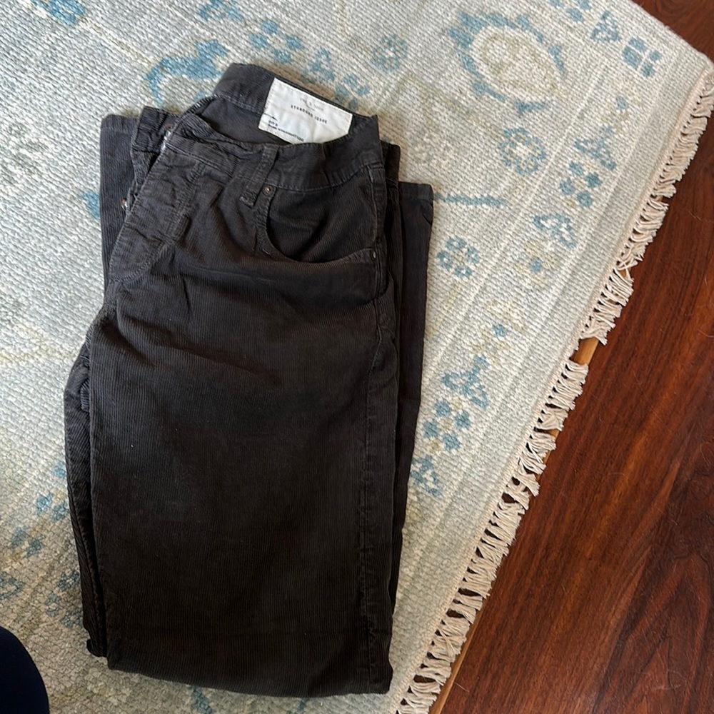 Rag and Bone corduroys standard issue
